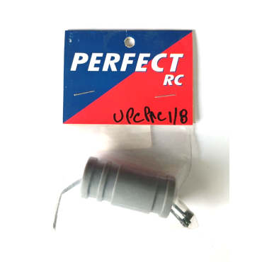 UNIÃO DE SILICONE PARA PIPA / COTOVELO AUTOS 1/8 1 PEÇA PERFECT RC UPCPRC1/8